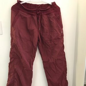 Lululemon studio pants (lines)